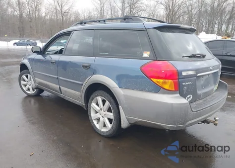 2005 Subaru Outback 2.5I z USA, uszkodzony, nr VIN 4S4BP61C856370855